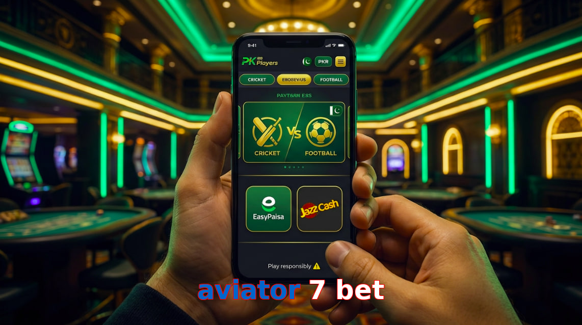 Payment and PKR controls in Aviator 7 Bet